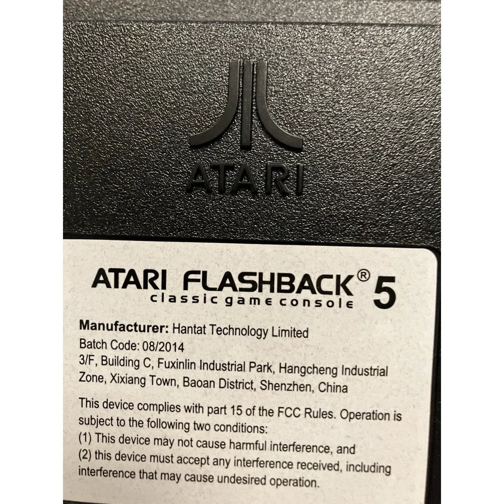 Atari Flashback (Flashback 1) 2005 Video Game Console - Tested, Works